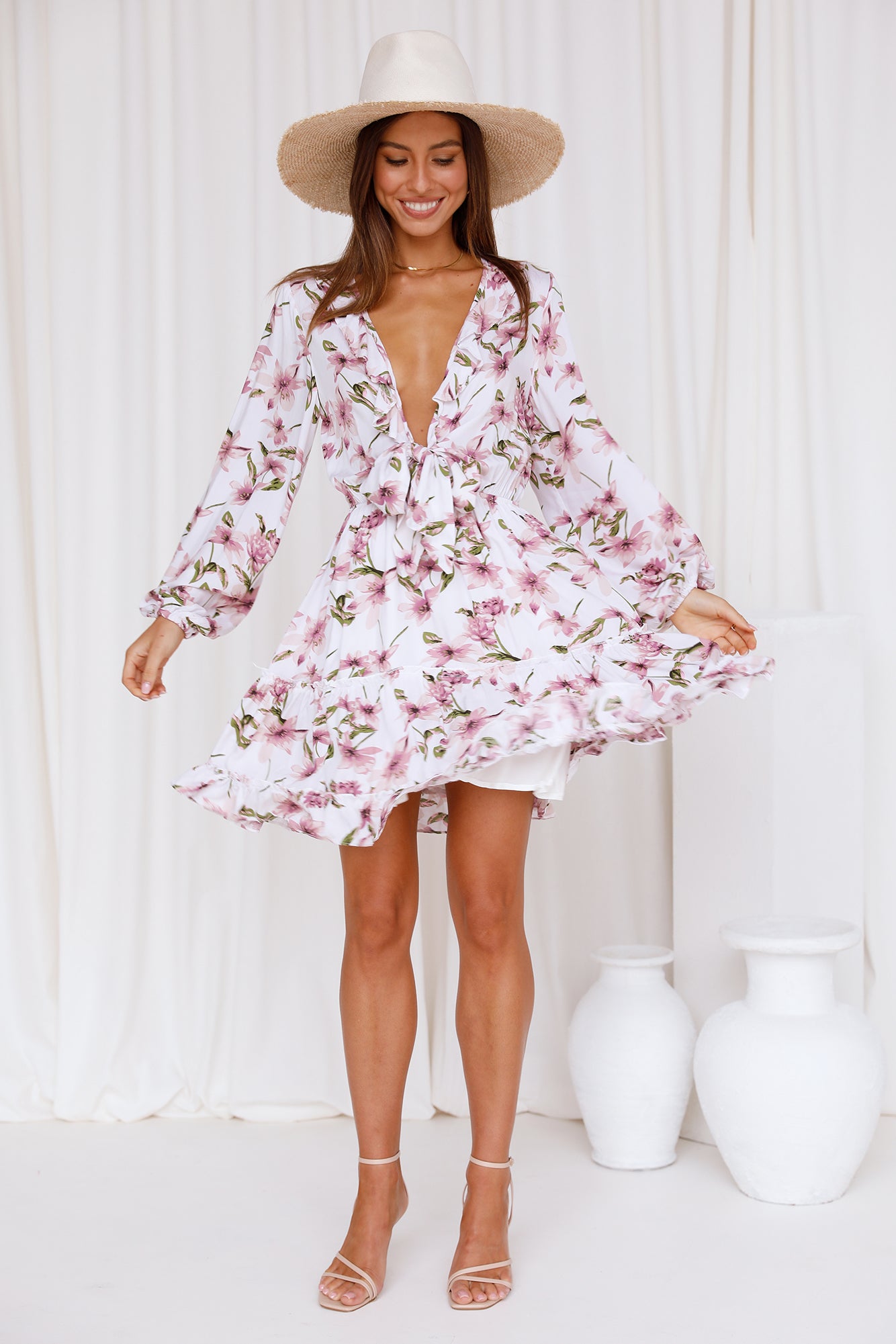 Do It Right Girl Dress Floral