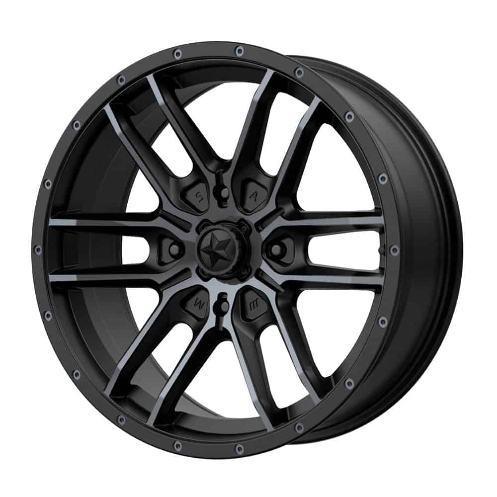 MSA Offroad Wheels M43 FANG MA43 18X7 4X156 S-BLK TTCC 10MM