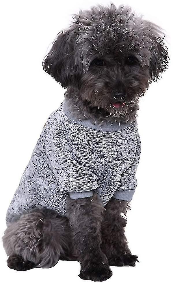 Pet Dog Clothes Knitwear Dog Sweater Soft Thickening Warm Pup Dogs Shirt Winter Puppy Sweater For Do