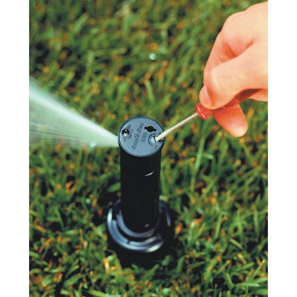 Rain Bird 19 ft. - 32 ft. Non-Potable with Purple Cap Simple Adjust Pop-Up Gear-Drive Rotor Sprinkler 32SANP