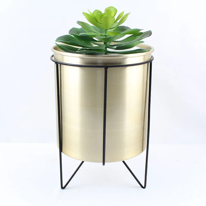 Simple Design Metal Plant Stand Home Decorative Iron Flower Pot Stand Indoor Office wedding decoration flower stand