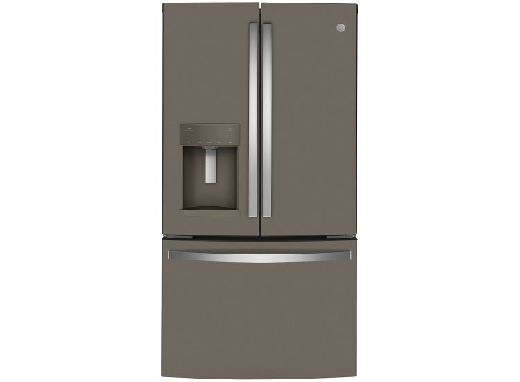 GE ADA ENERGY STAR 22.1 Cu. Ft. Slate Counter-Depth French-Door Refrigerator