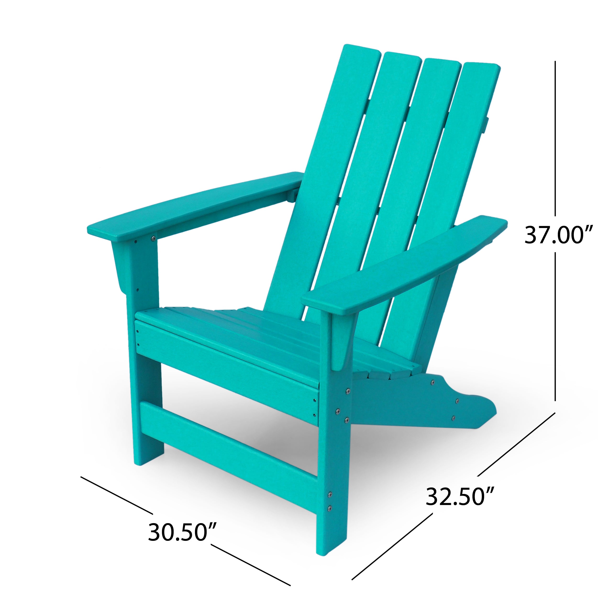 Panagiota Outdoor Resin Adirondack Chair