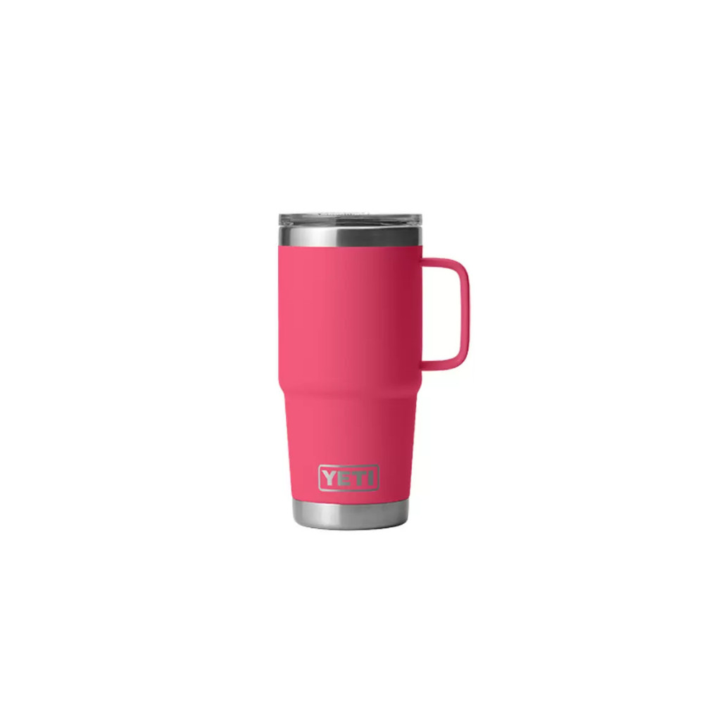 Yeti Rambler 20oz Travel Mug with Stronghold Lid Bimini Pink