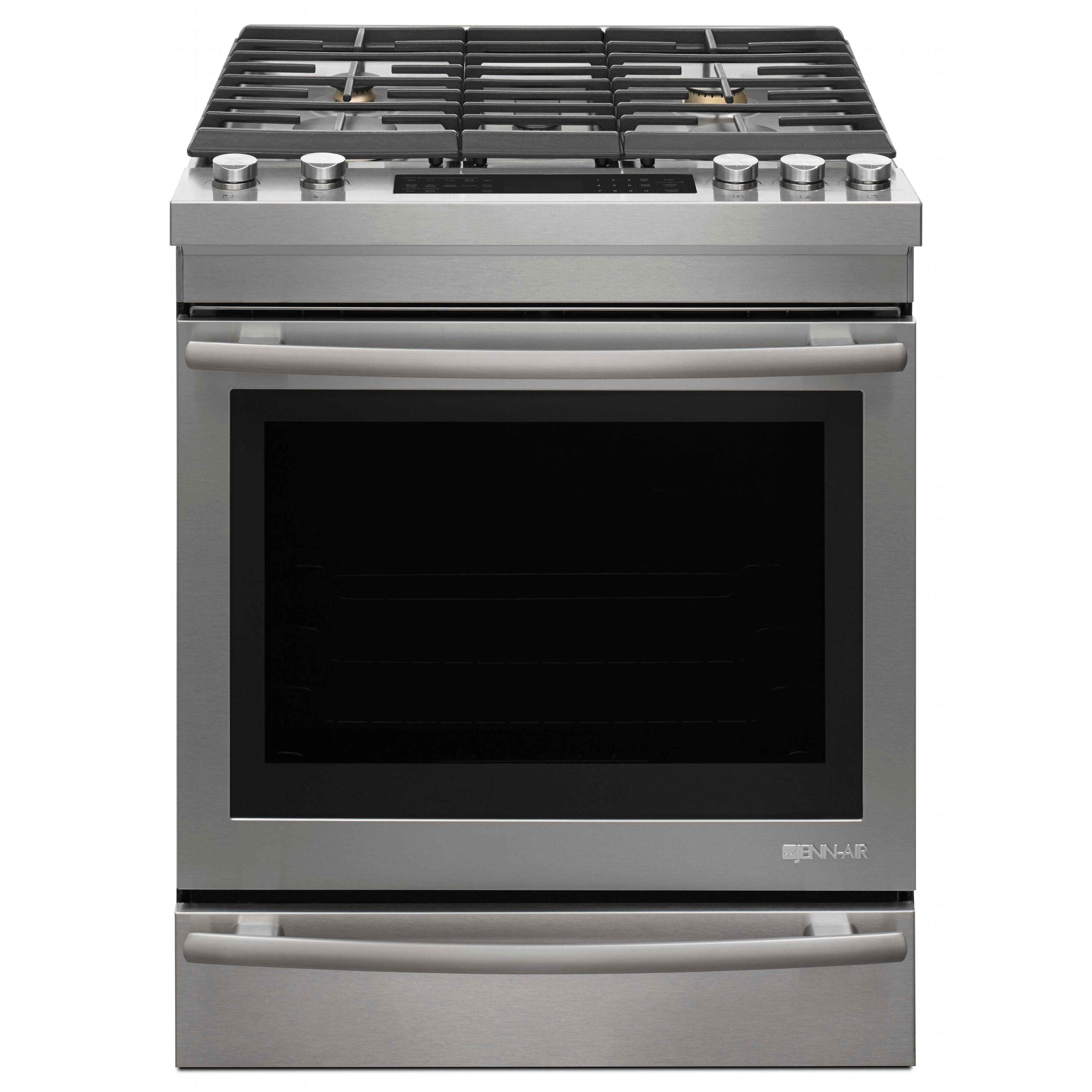 JennAir 30-inch Slide-in Gas Range with DuraFinish�Protection JGS1450FS