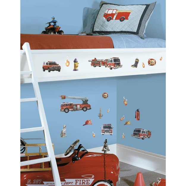 Fire Brigade Peel And Stick Wall Decal Roommates