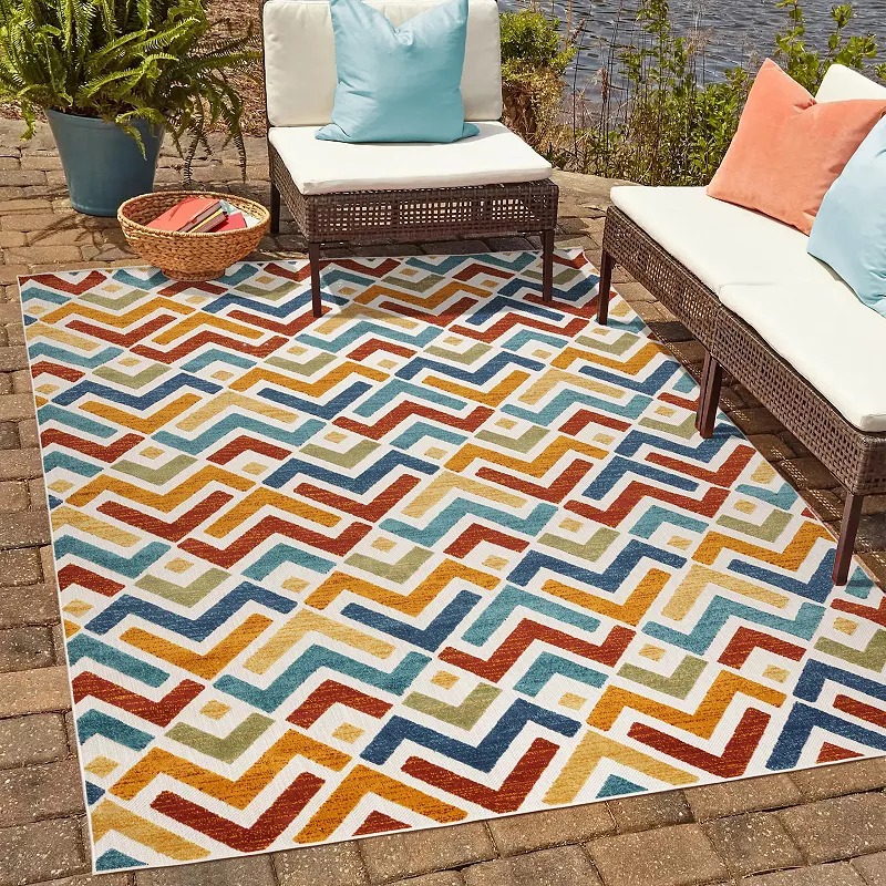 Gertmenian Fosel Allie Indoor Outdoor Rug