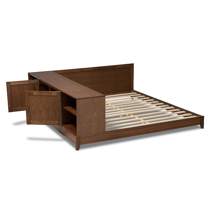 Baxton Studio Kaori Queen Bed