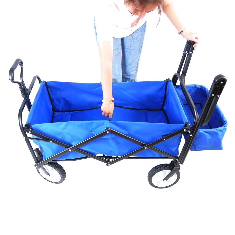 Folding wagon Collapsible Outdoor Utility Wagon