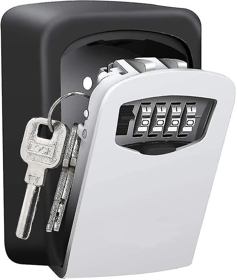 Key Safe With 4 Digit Combination Key Safe Storage Lock Box For Home Garage