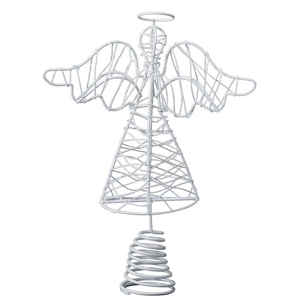 The Lakeside Collection Spiritual White Angel Tree Topper