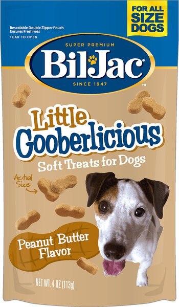 Bil-Jac Little Gooberlicious Peanut Butter Flavor Soft Dog Treats