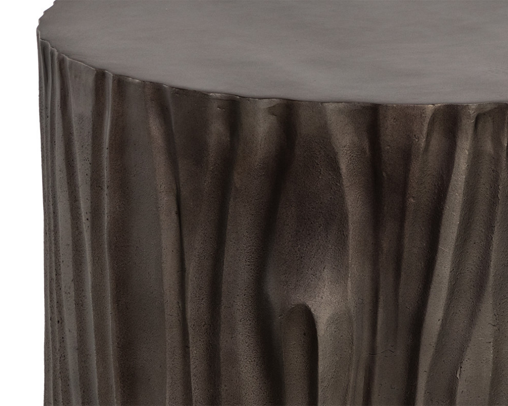 Shea End Table  Grey   Industrial   Side Tables And End Tables   by Sunpan Modern Home  Houzz