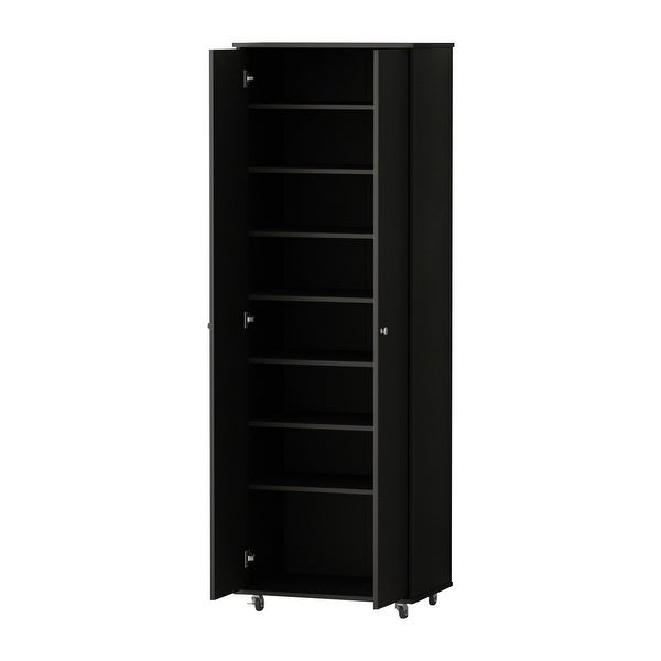 2-Doors 9 Tires Shoes Cabinet With Large Storage Space - - 34607600