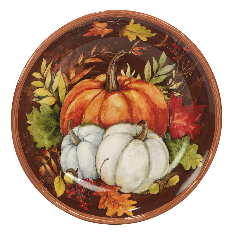 Certified International Harvest Blessings 4-piece Soup Bowls Set