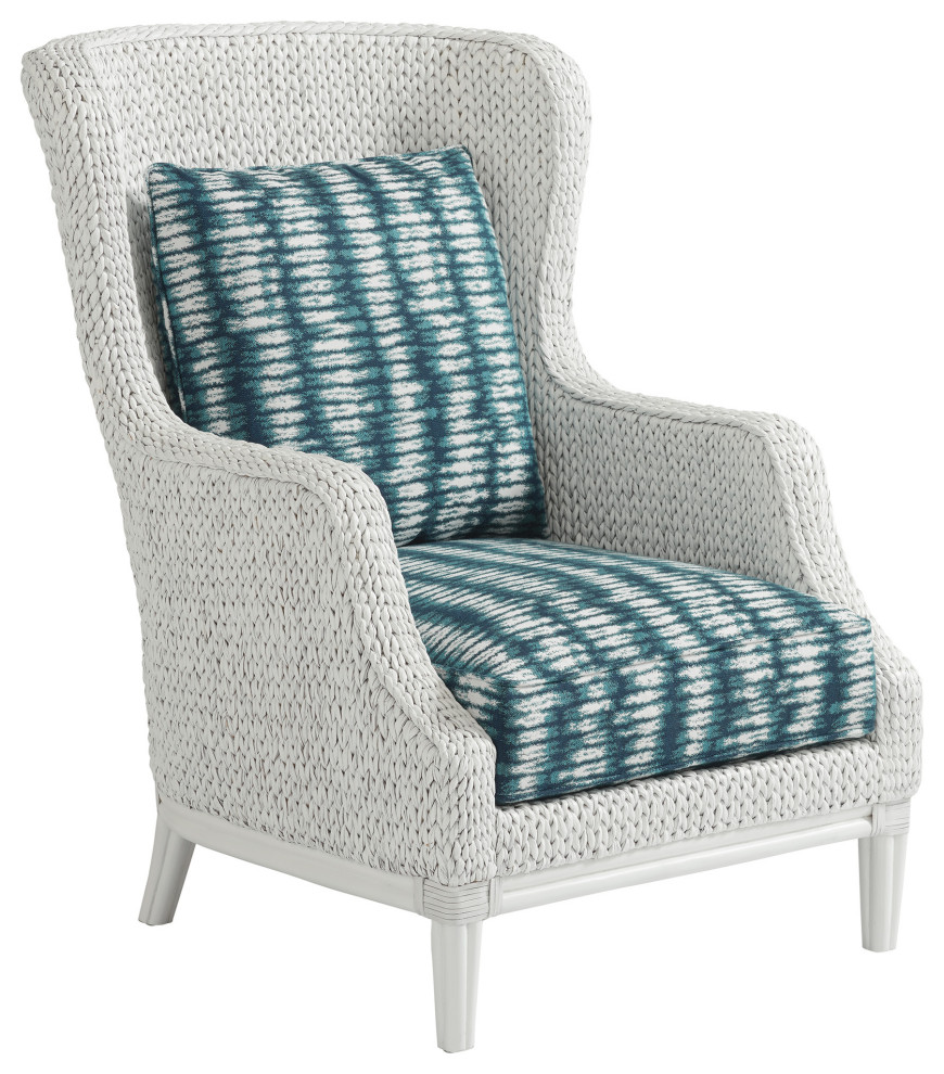 Vero Wing Chair   Beach Style   Armchairs And Accent Chairs   by Lexington Home Brands  Houzz