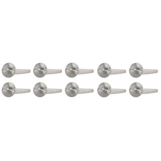 Defiant Olympic Stainless Steel BedBath Privacy Door Lever (10-Pack) 32LG601BDF