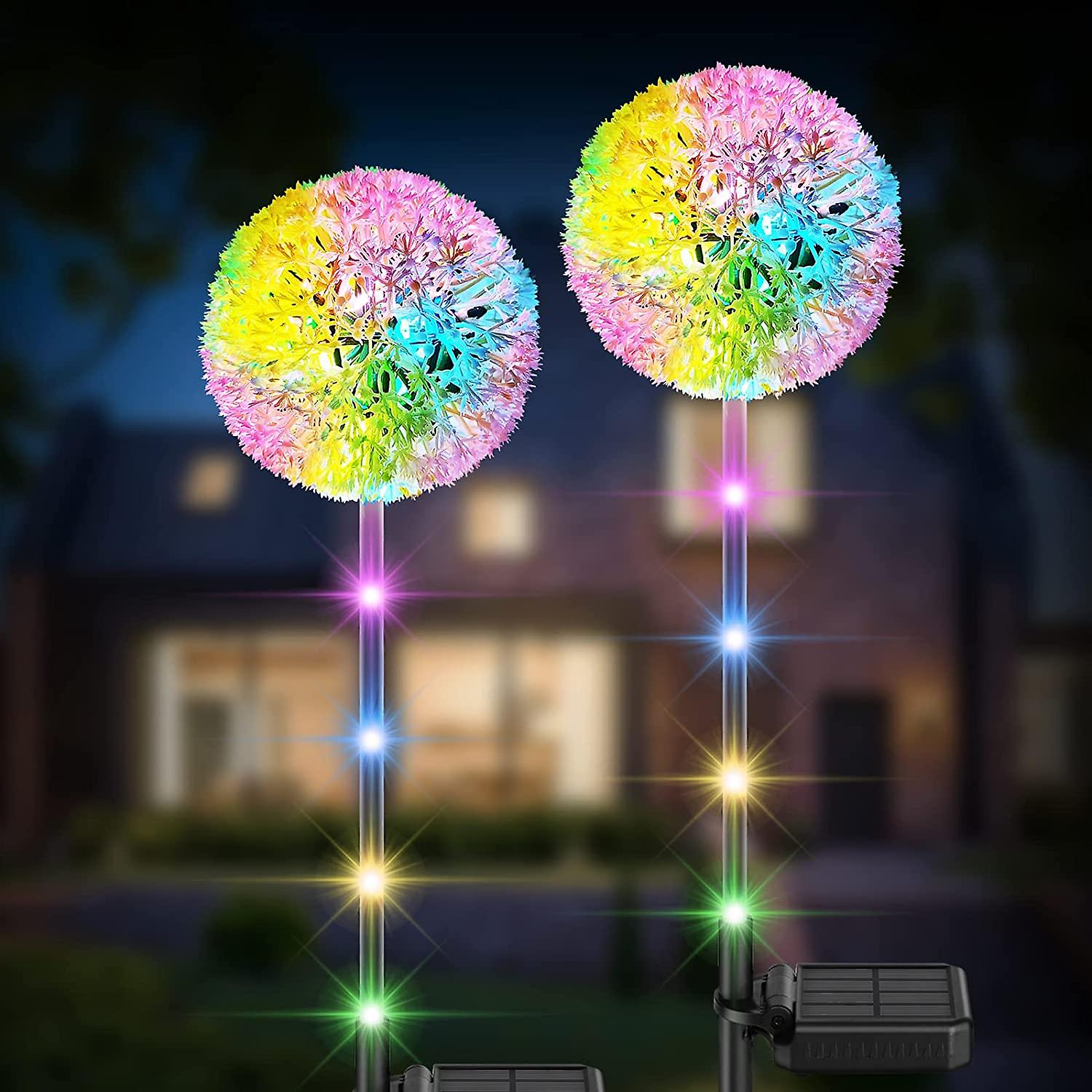 2 Pack 36 Led Solar Garden Lights