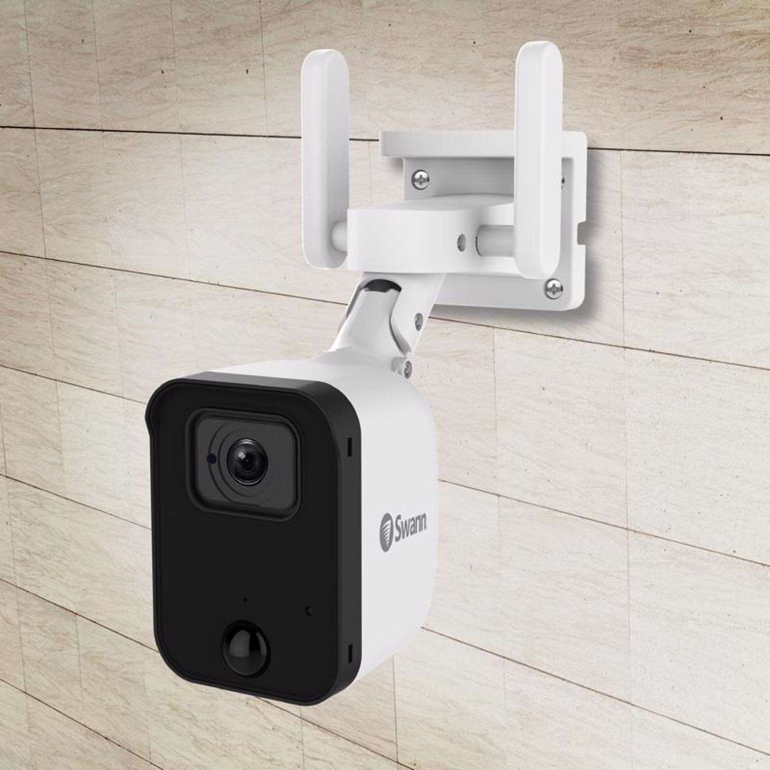 Swann Fourtify Plug-in Indoor and Outdoor Wi-Fi Security Camera