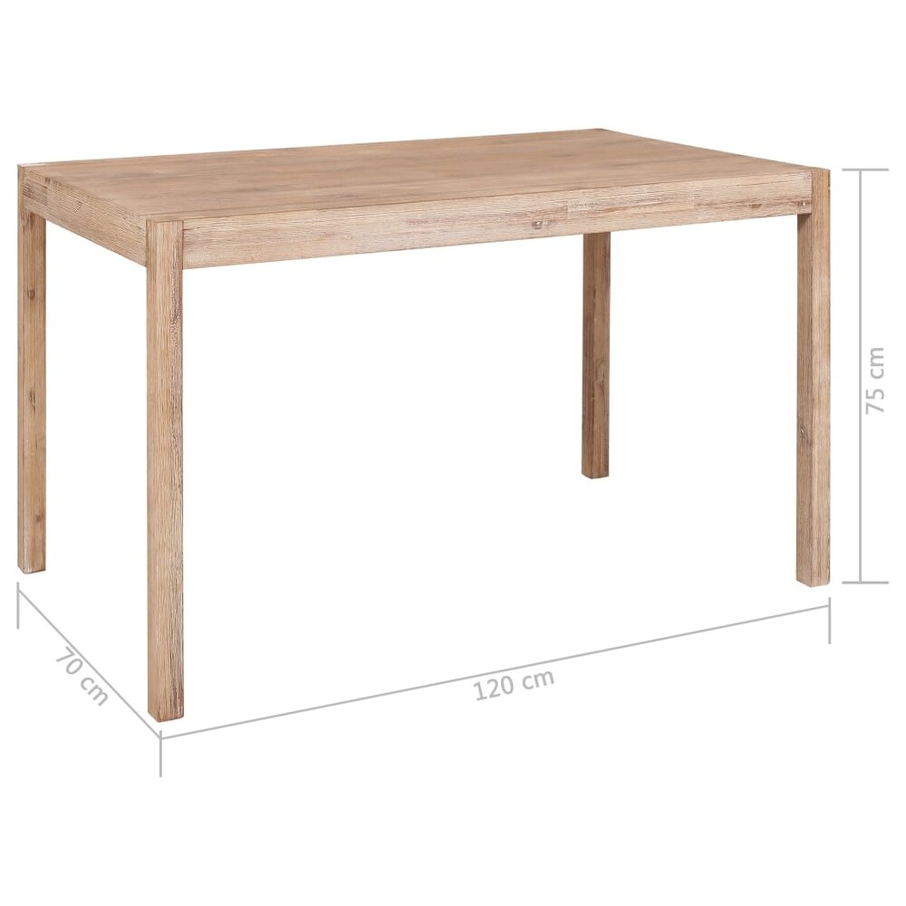 vidaXL Dining Table 47.2\