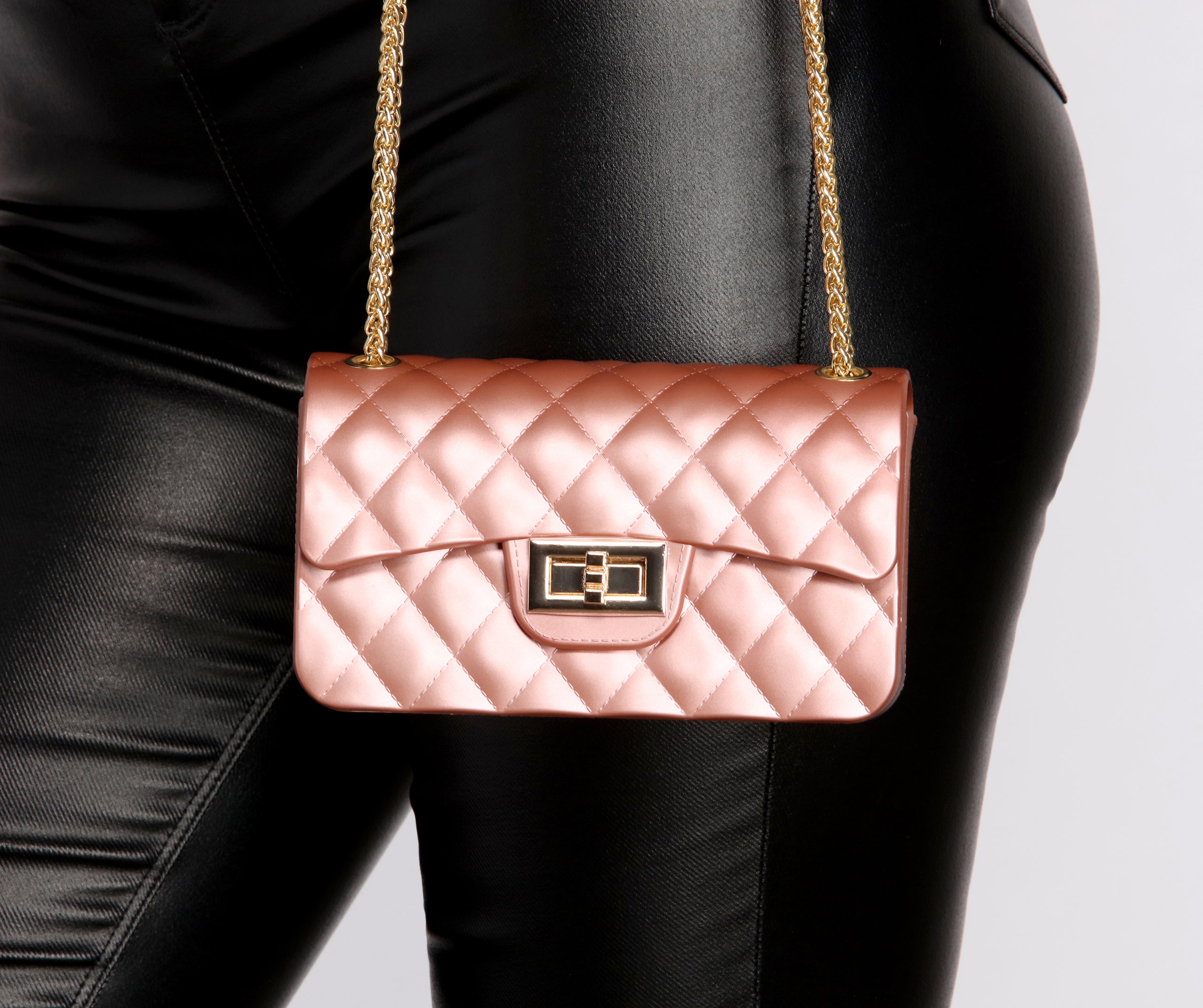 Quilted Matte Cross Body