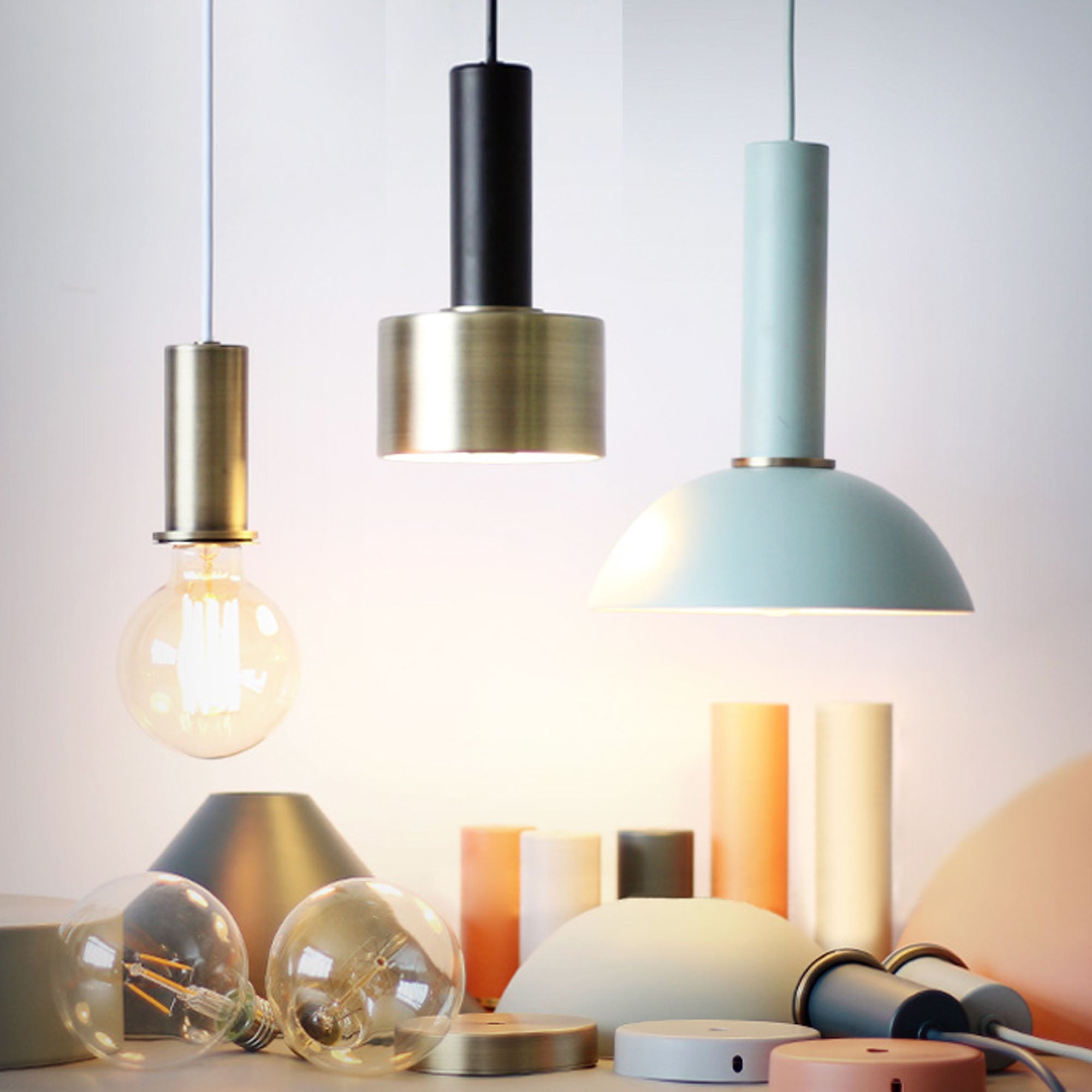 Pendant Lamp Cy-Dd-Hr-02-Go+Cy-Dd-Sh-05