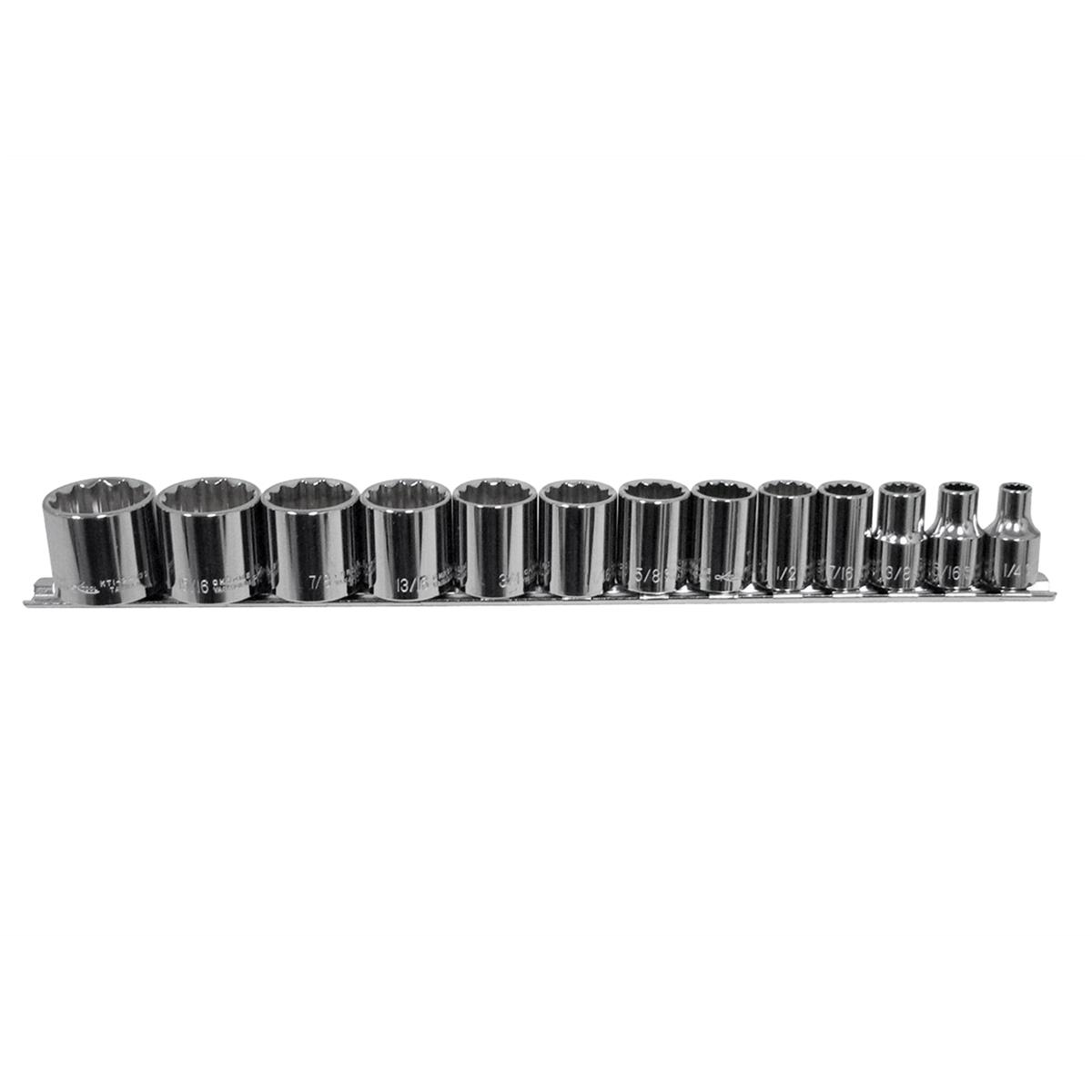 K-Tool International KTI22501 K Tool 13-Piece SAE 12-Point Socket Sets