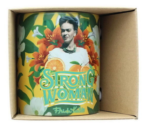 Frida Kahlo Strong Woman 11oz Boxed Ceramic Mug