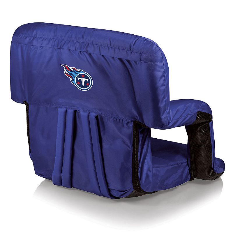 Picnic Time Tennessee Titans Ventura Portable Recliner Chair