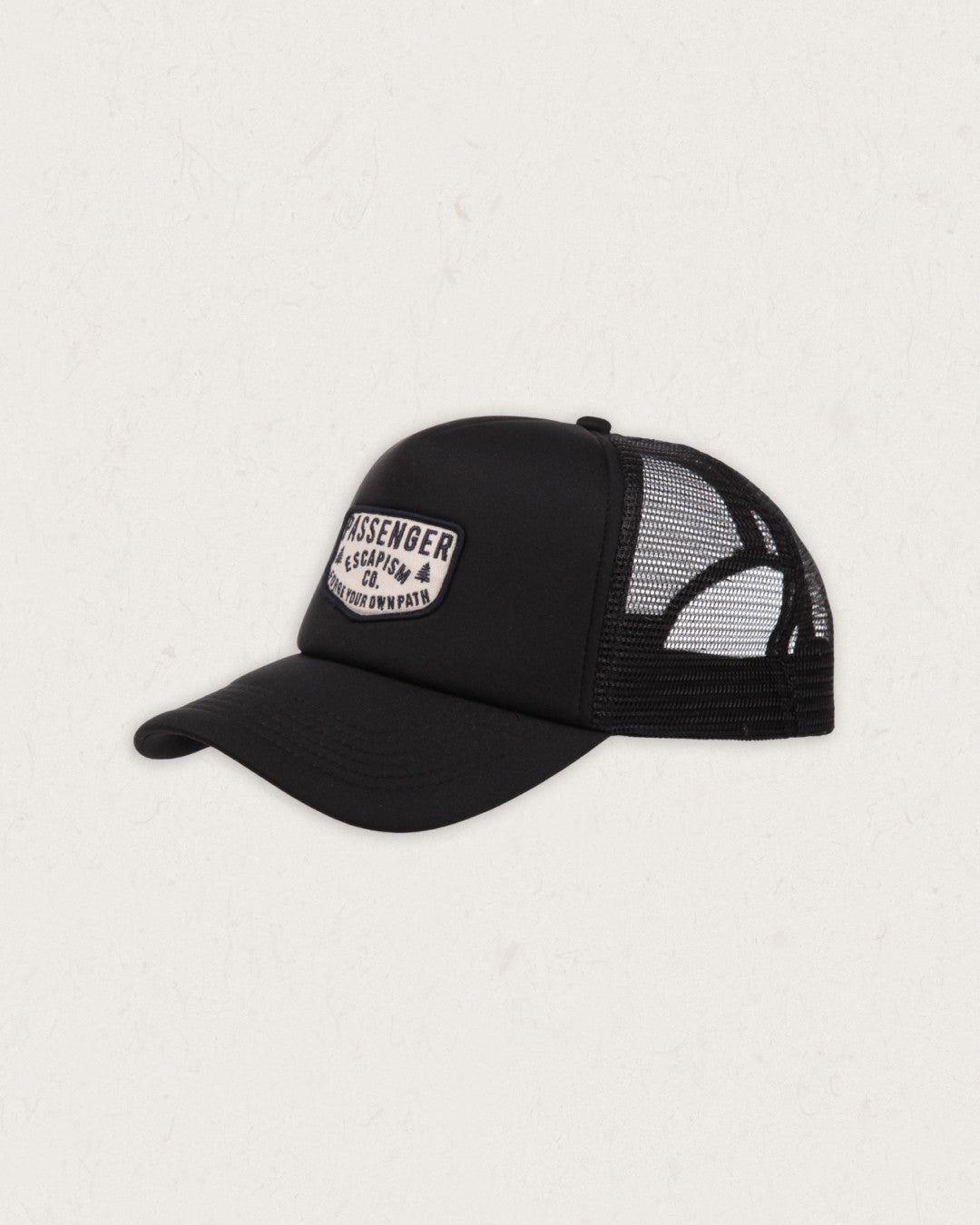 Forge Snapback Trucker Cap - Black