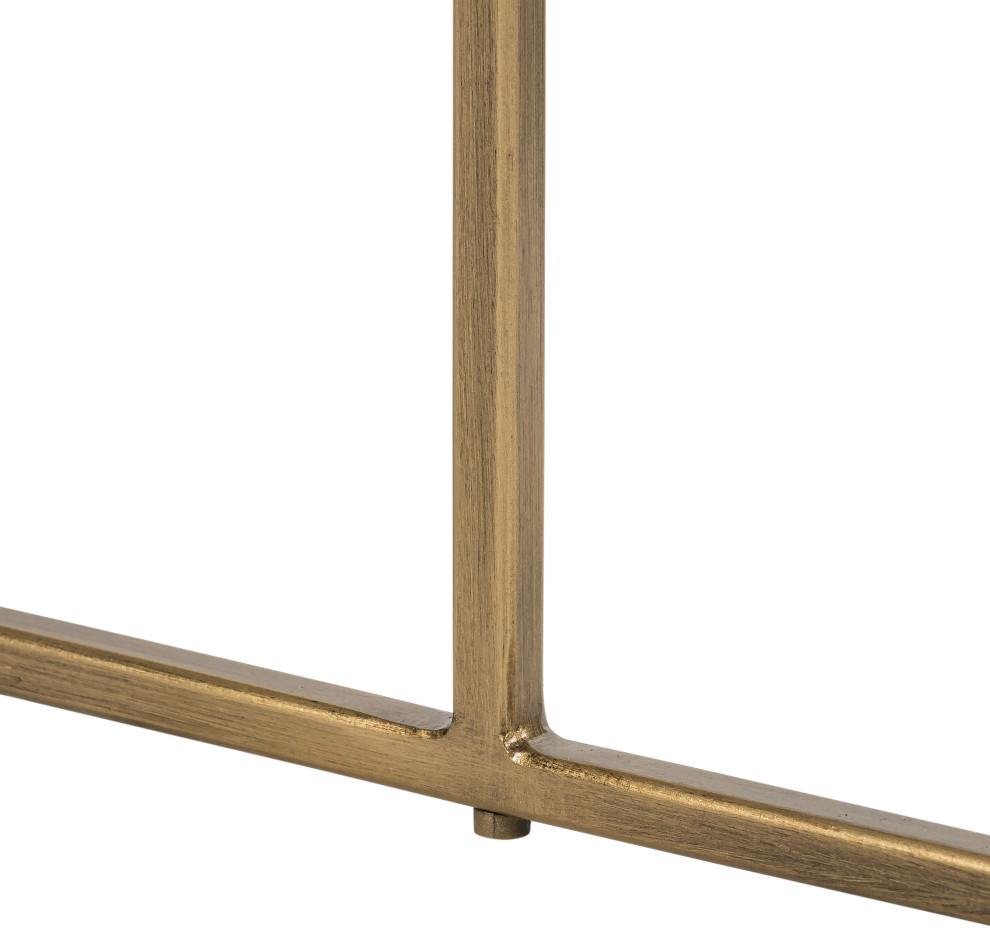 Antique Brass Console Table   Contemporary   Console Tables   by Design Tree Home  Houzz