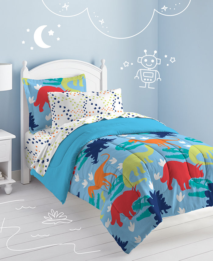 Macy's Dream Factory Dinosaur Twin Comforter Set