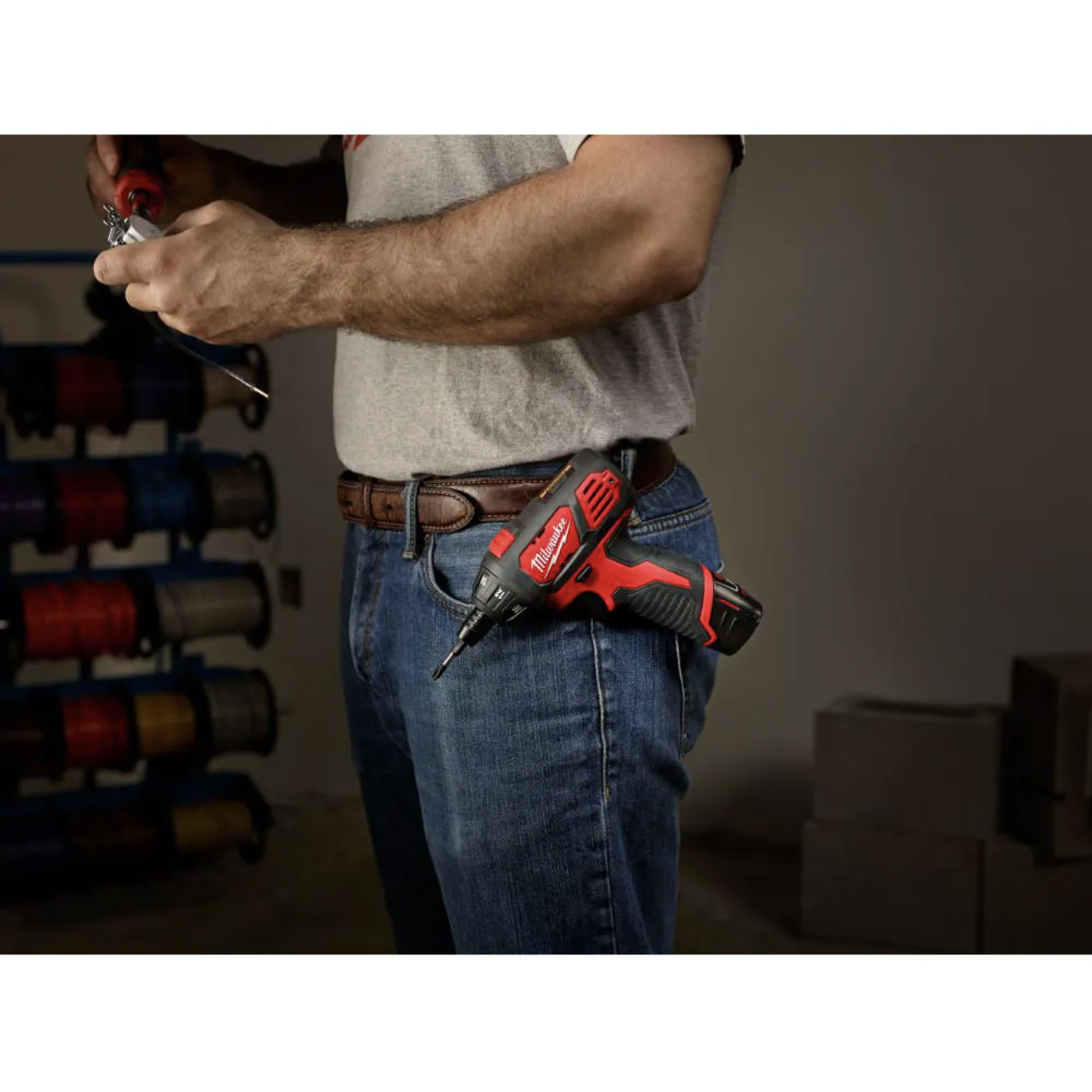 Milwaukee M12 12V Lithium-Ion Cordless 1/4 in. Hex Screwdriver (Tool-Only)