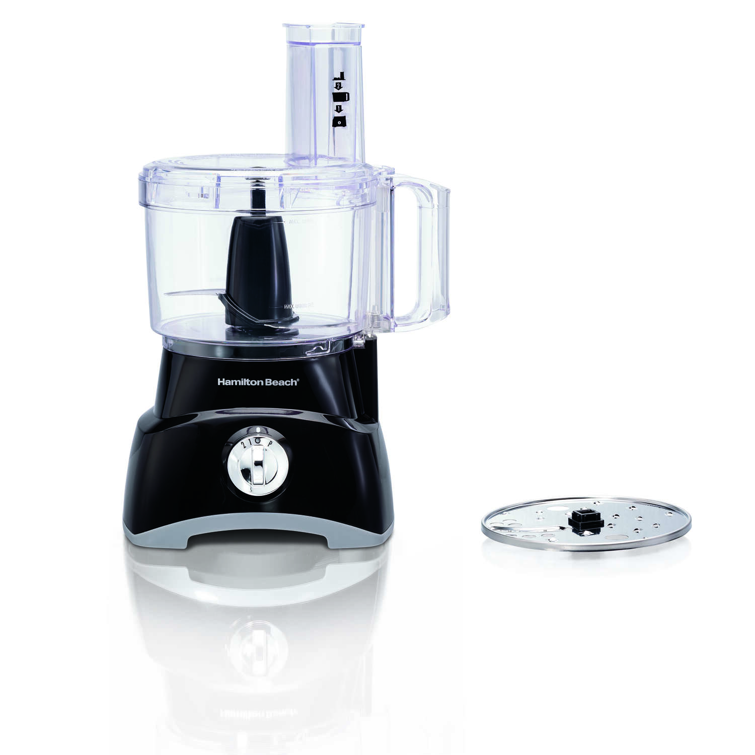 Hamilton Beach Black 64 oz Food Processor 450 W