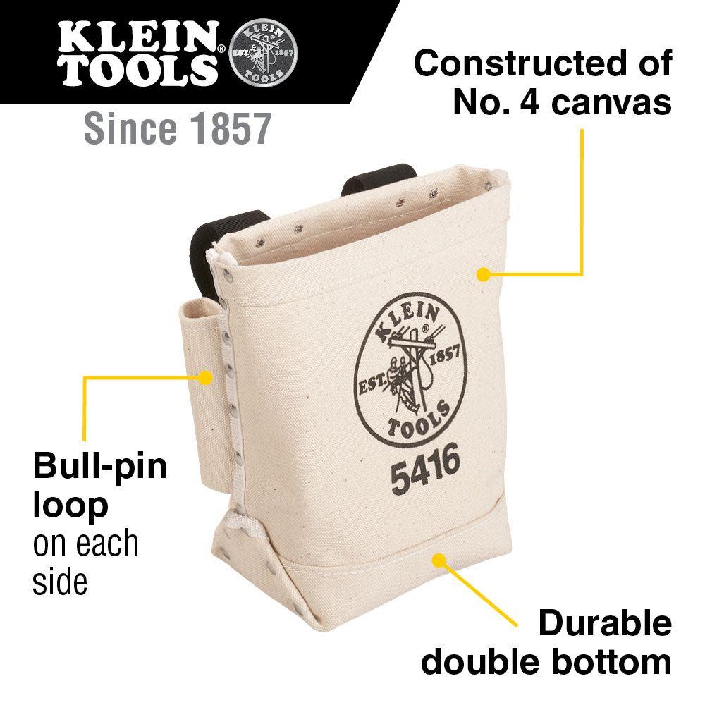 Bull-Pin and Bolt Bag Canvas ;