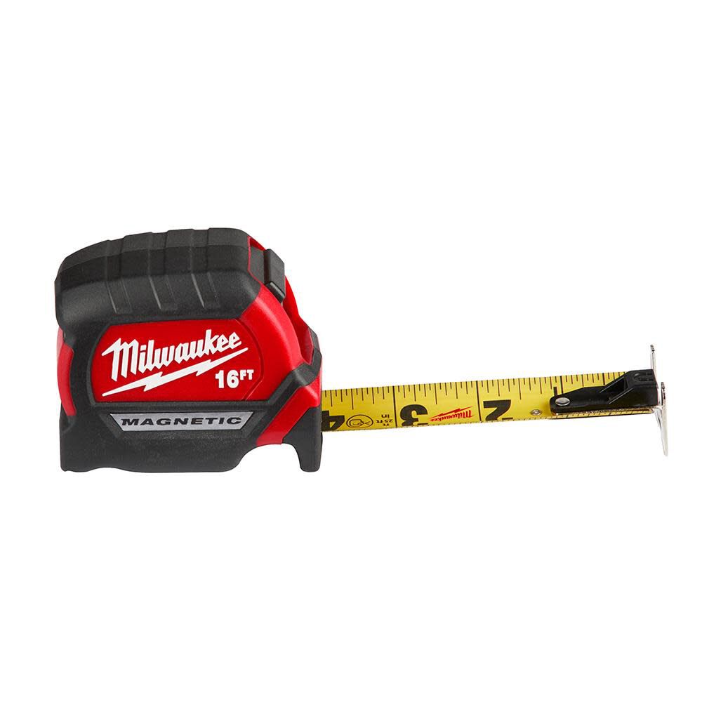 Milwaukee 16Ft Compact Magnetic Tape Measure 48-22-0316 from Milwaukee