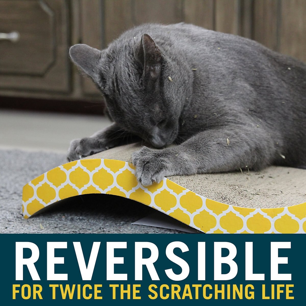 OurPets The Wave Curved Cat Scratcher