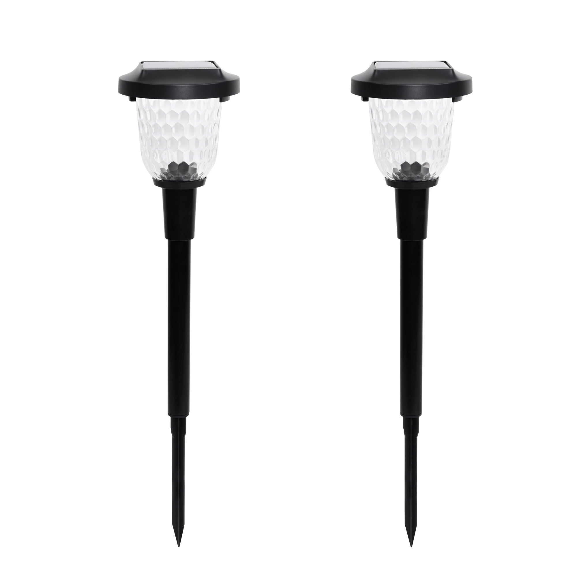 Homore Solar Pathway Lights， Garden Lights Auto-on/off Solar Landscape Lights for Lawn Patio Yard Garden Pathway Driveway