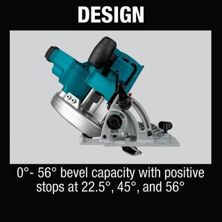 Makita 18V X2 LXT (36V) Brushless Cordless 7-14 in. Circular Saw Kit 5.0Ah with 18V LXT Battery Pack 5.0Ah XSH06PTBL1850B2