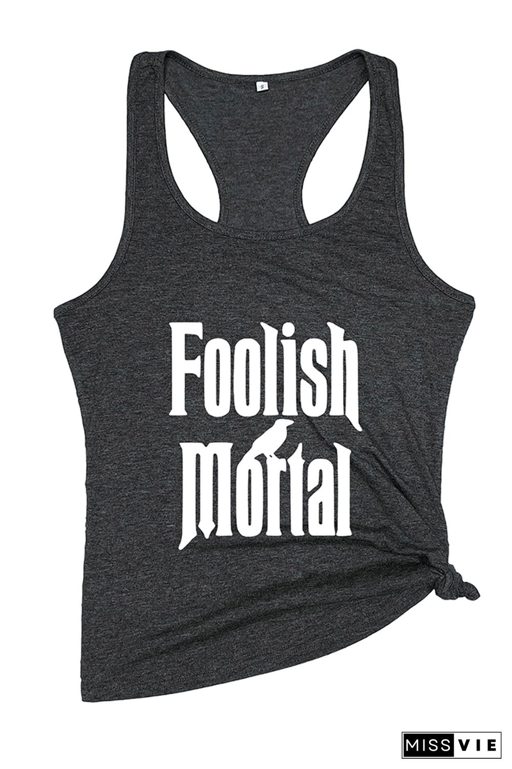 Foolish Mortal Sleeveless Tank Top Wholesale