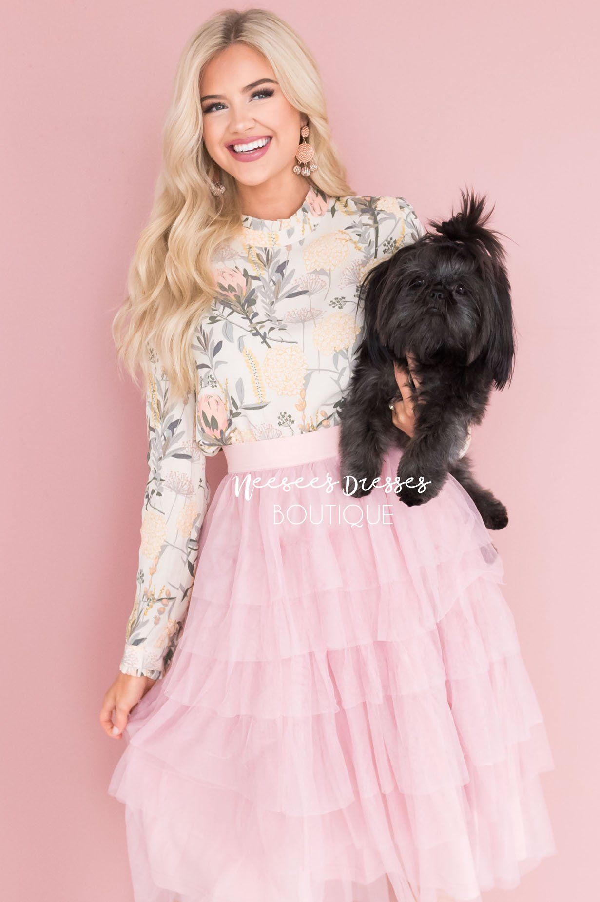 Fall in Love Tiered Tulle Skirt