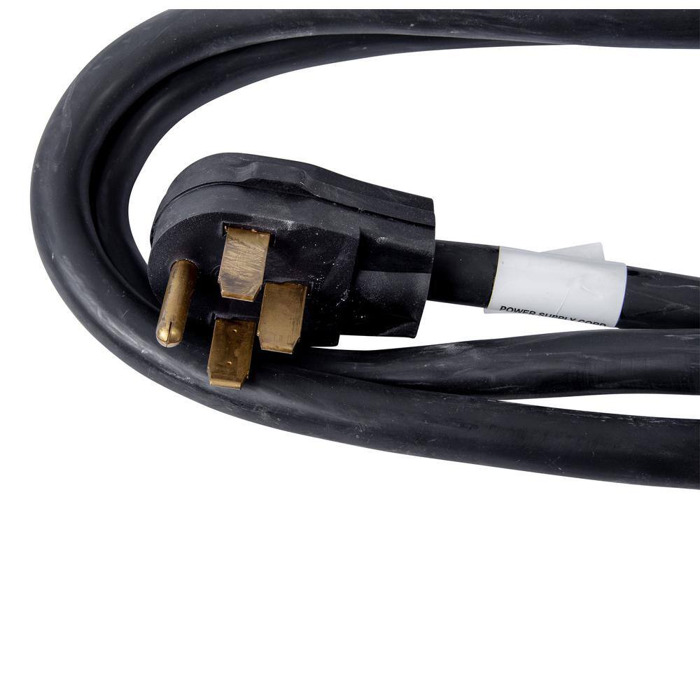 Bergen Industries 6 ft. 4-Wire Oven Range Replacement Power Cord Black R628206