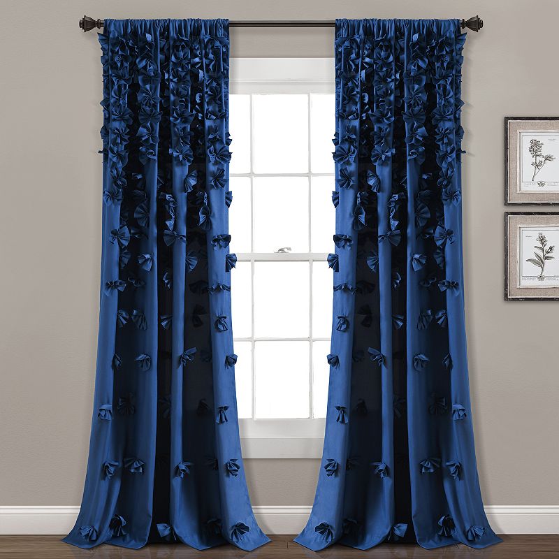 Lush Decor Riley Window Curtain Panel