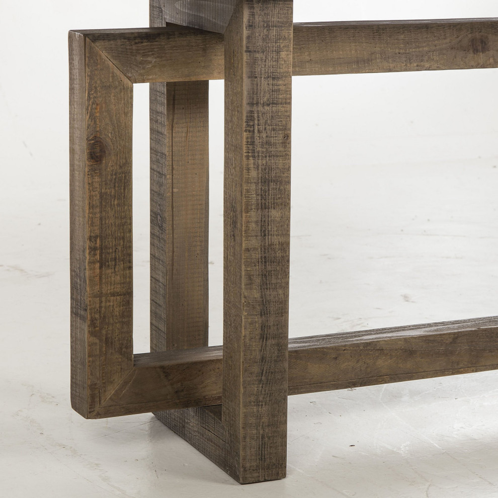 Zoey Console Table Large   Industrial   Console Tables   by Rustic Home Furniture Deco  Houzz