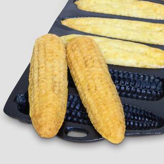 ExcelSteel 12.25 in. Corn Shaped Bread Baking Tray 515