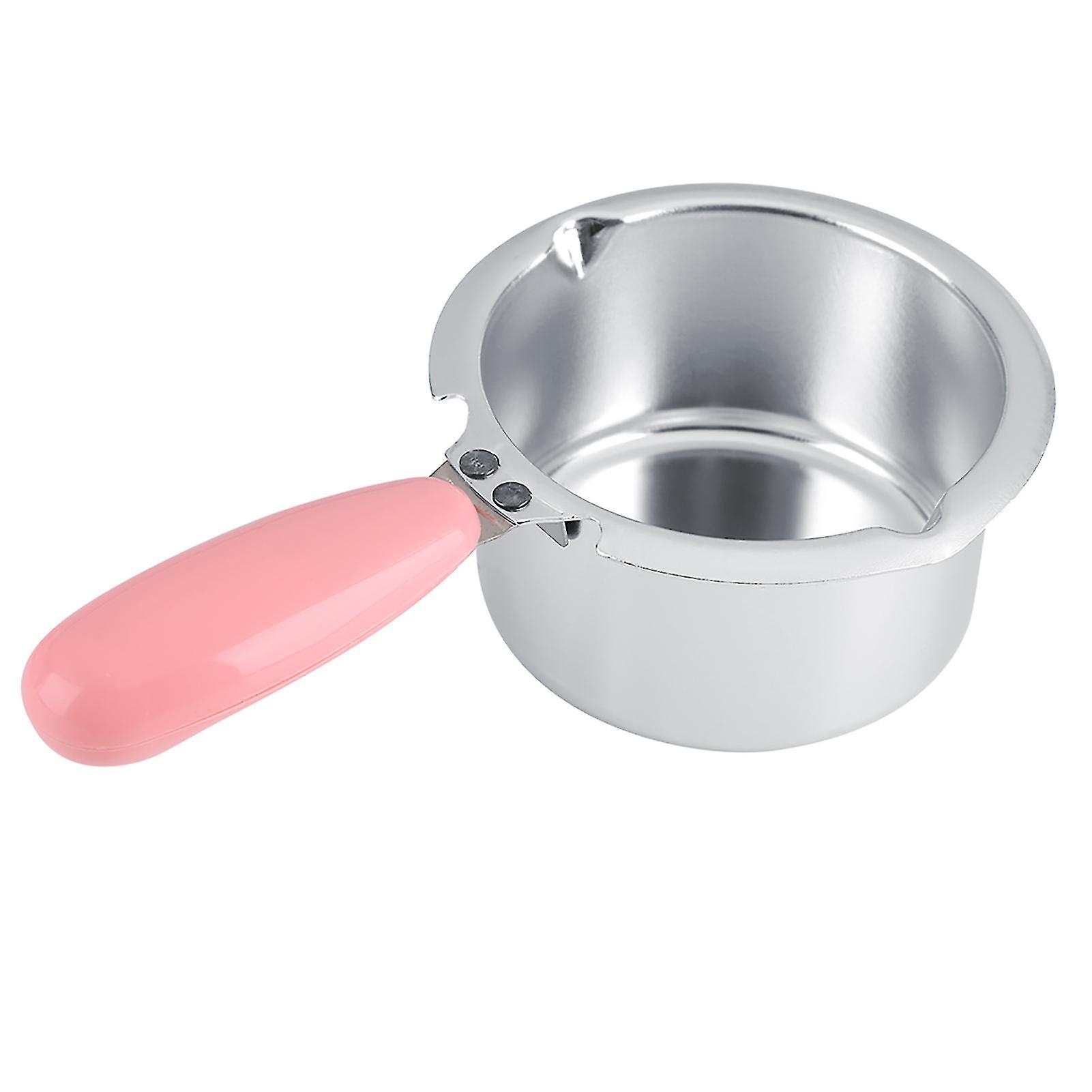 Electric Chocolate Candy Melting Pot Melter Machine Kitchen Tool with DIY Mould Set (Pink)