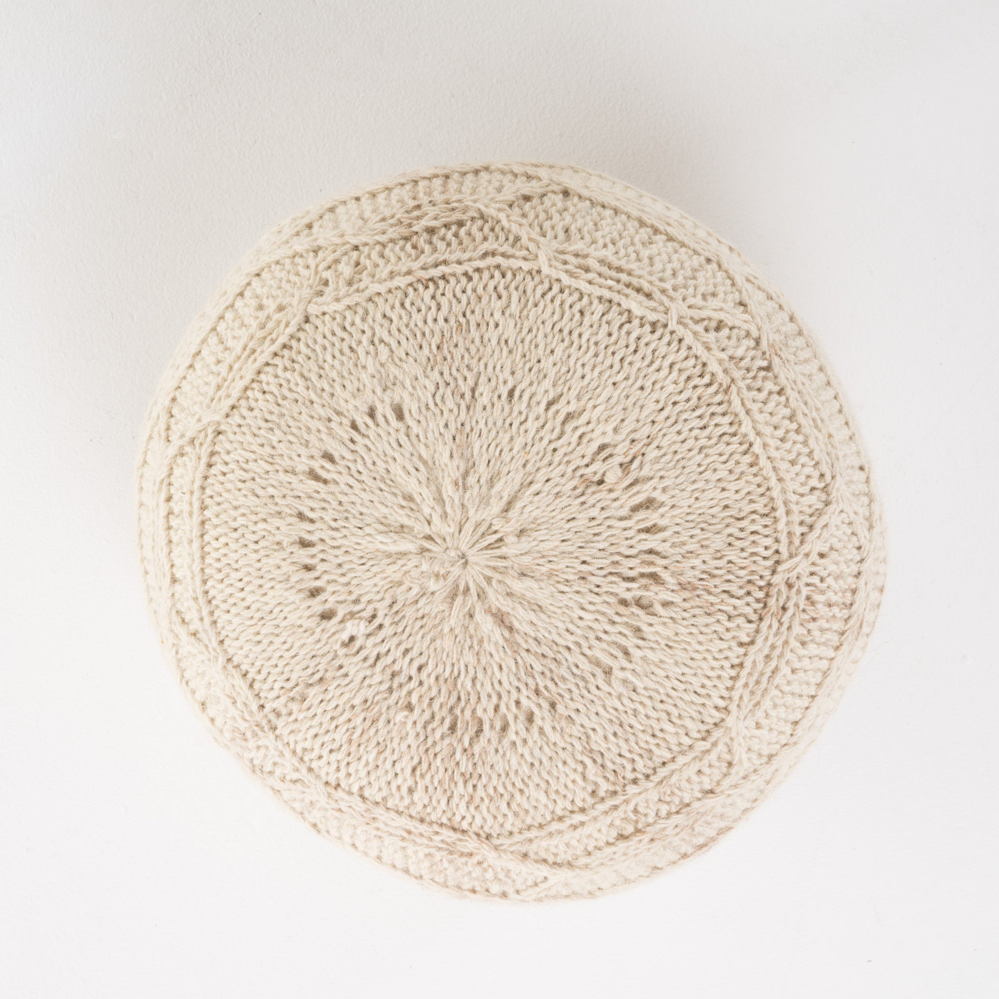 Magnolia Handcrafted Boho Fabric Pouf