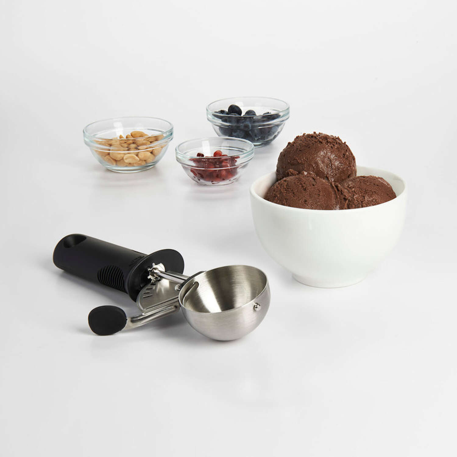 OXO Good Grips Black Stainless Steel Ice Cream Scoop