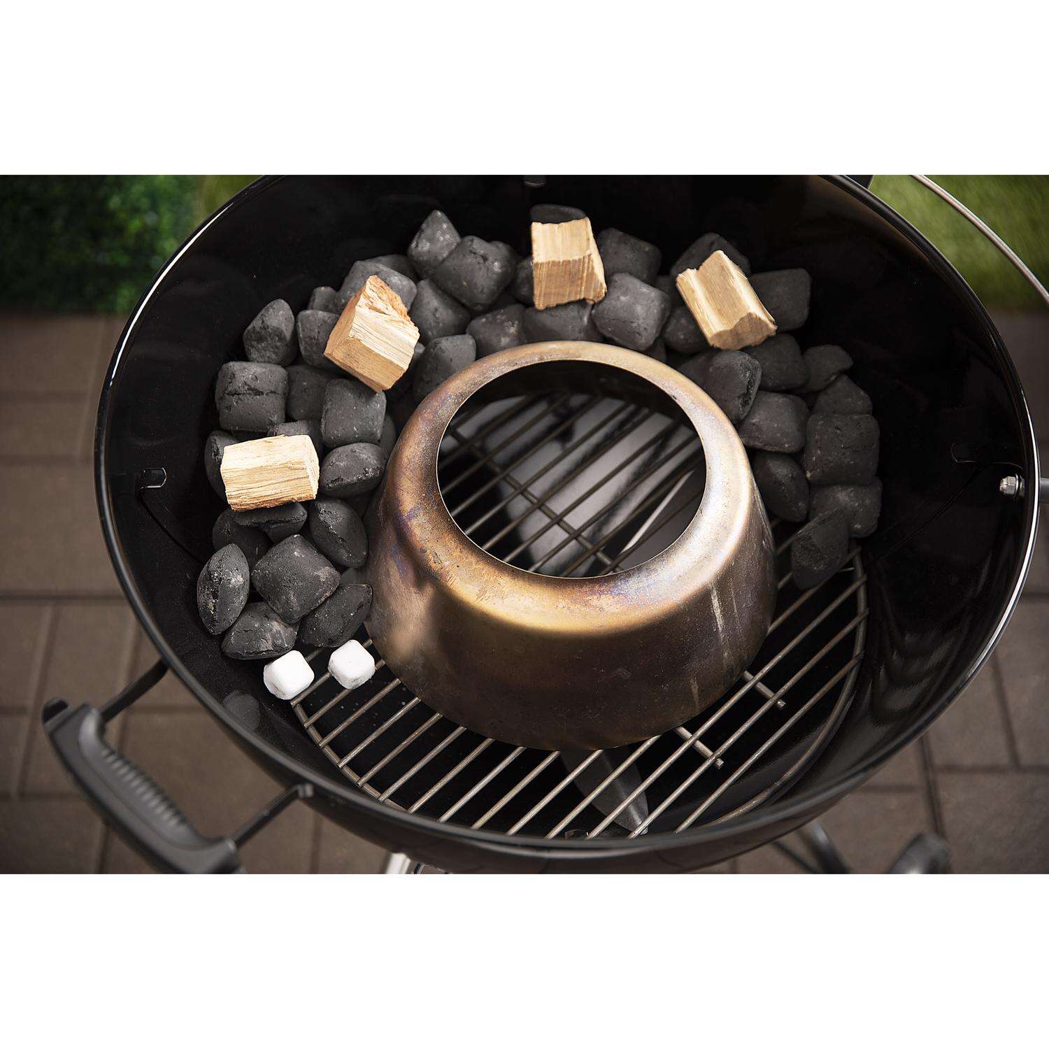 Weber Charcoal Heat Controller Stainless Steel Grilling Accessory Kit 12.25 in. L X 12.25 in. W