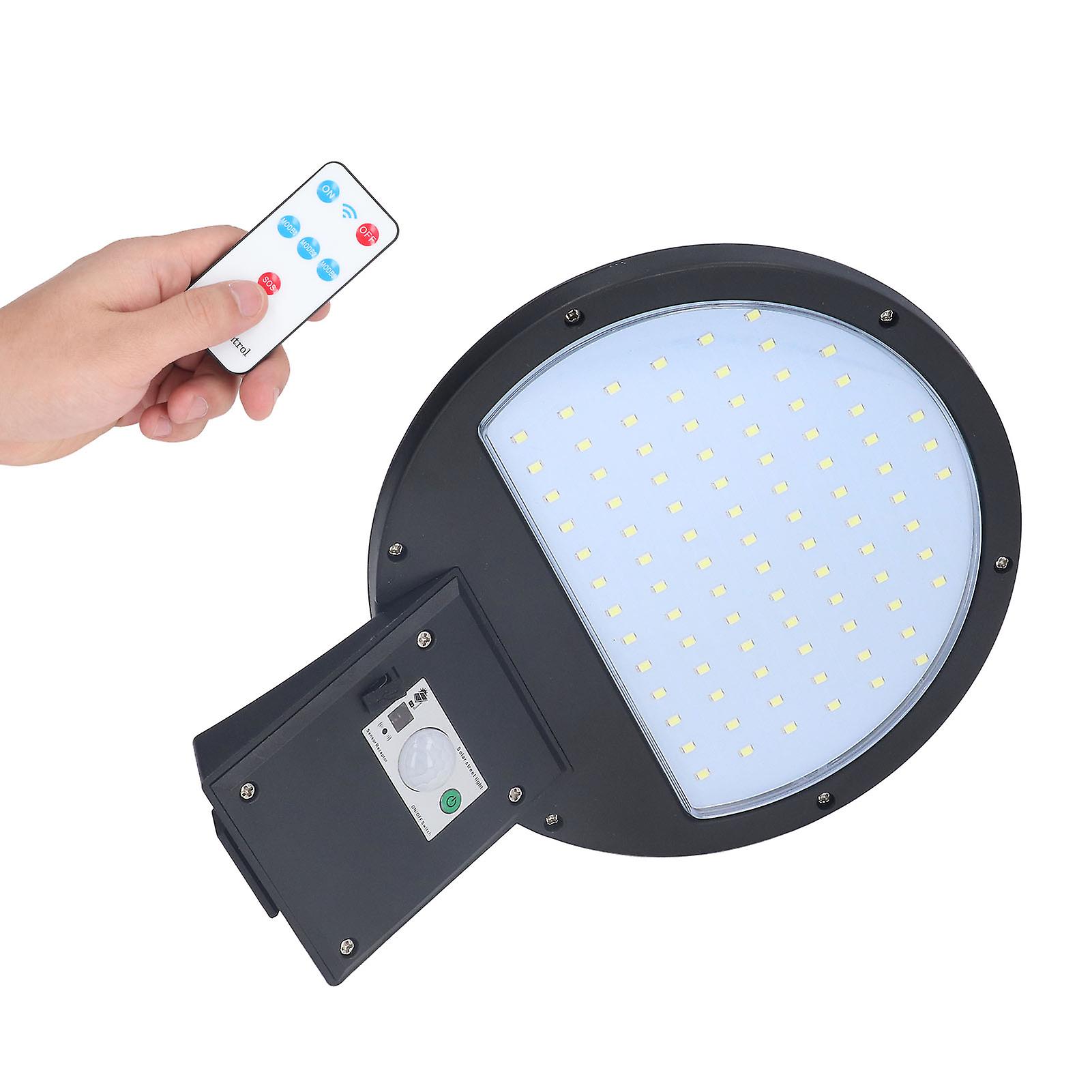 LED Solar Street Light 90LED Human Body Induction Light IP65 Waterproof Outdoor Wall Lamp